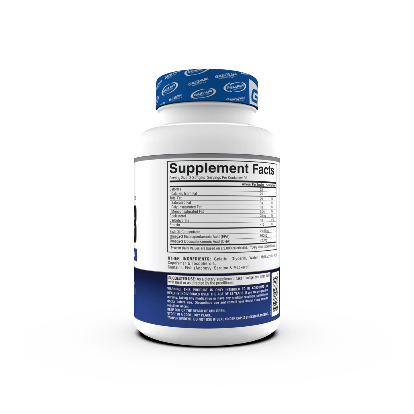 OMEGA-3 GASPARI 2400MG